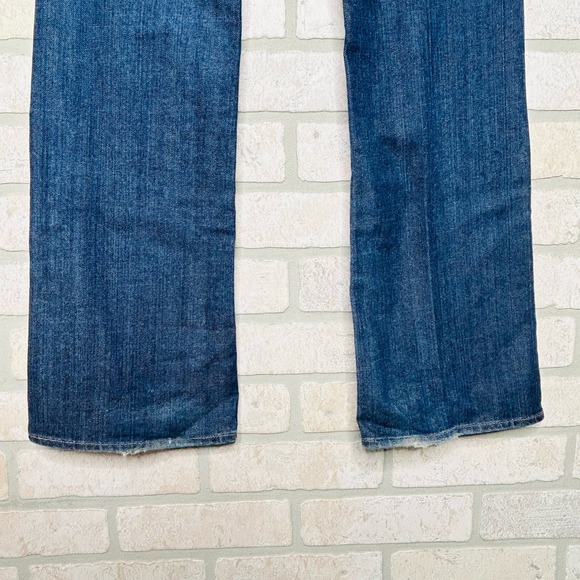 New York & Co Low Rise Bootcut Curvy Dark Wash Jeans - Picture 6 of 10